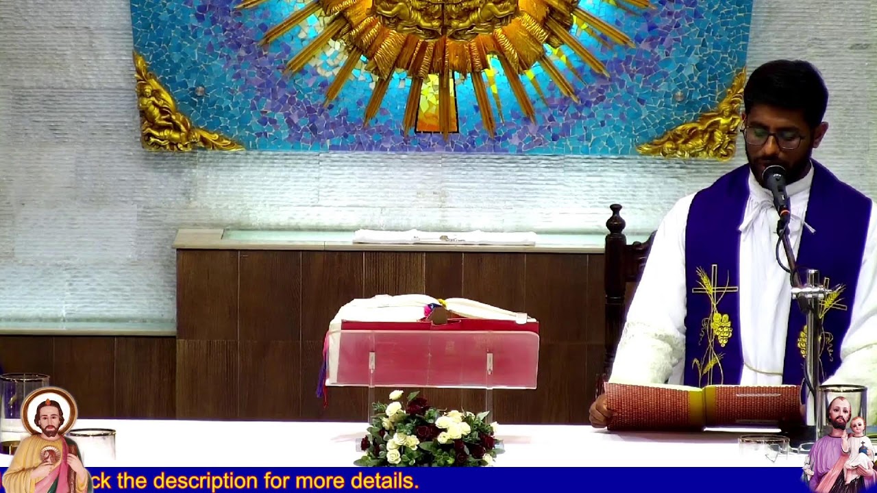08-03-2026  3rd SUNDAY 6.am &7.am Holy Mass  St Joseph & St JUDE Church Thevara