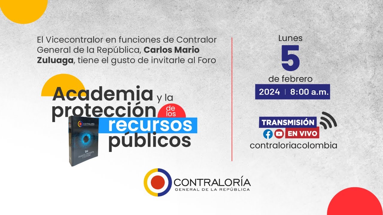 Foro: Academia y la Protección de los Recursos Públicos