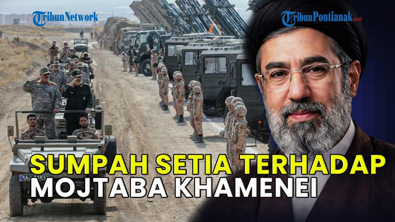 SUMPAH SETIA TERHADAP MOJTABA KHAMENEI❗ MILITER IRAN BAKAL TERUS RUDAL ISRAEL HINGGA MENYESAL