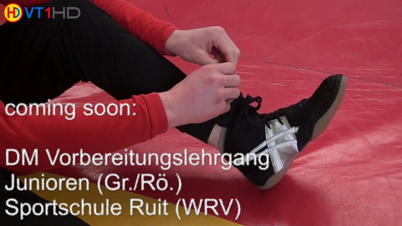 Ringen DM - Vorbereitungslehrgang Junioren (GR) in Ruit (Vorschau-Trailer)