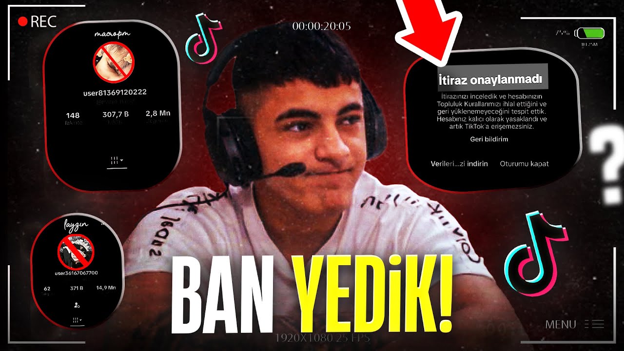 TİKTOKDAN KALICI BAN YEDİK!!! ŞİMDİ NE OLUCAK ?? - PUBG MOBİLE 