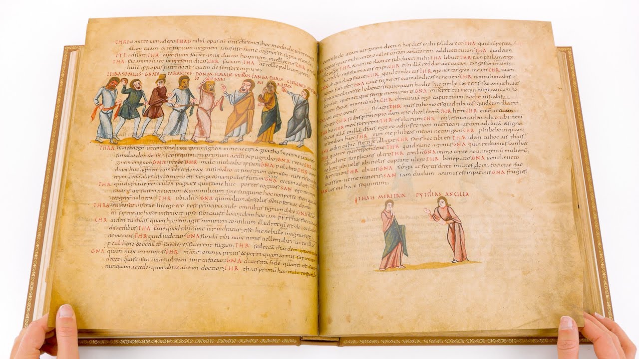 Vatican Terence -- Facsimile Editions and Medieval Illuminated Manuscripts