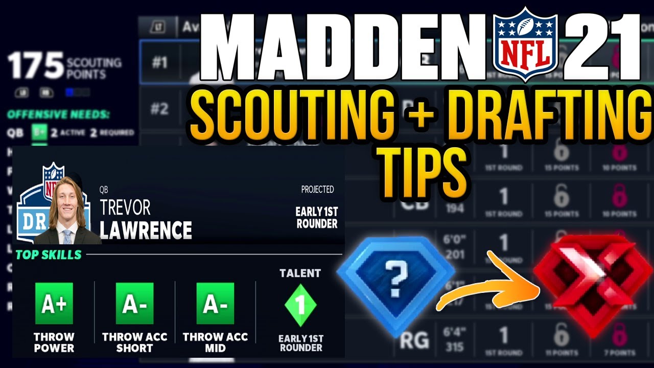 How To DOMINATE Your Madden 21 Drafts! | Madden 21 Franchise Scouting and Drafting Tips