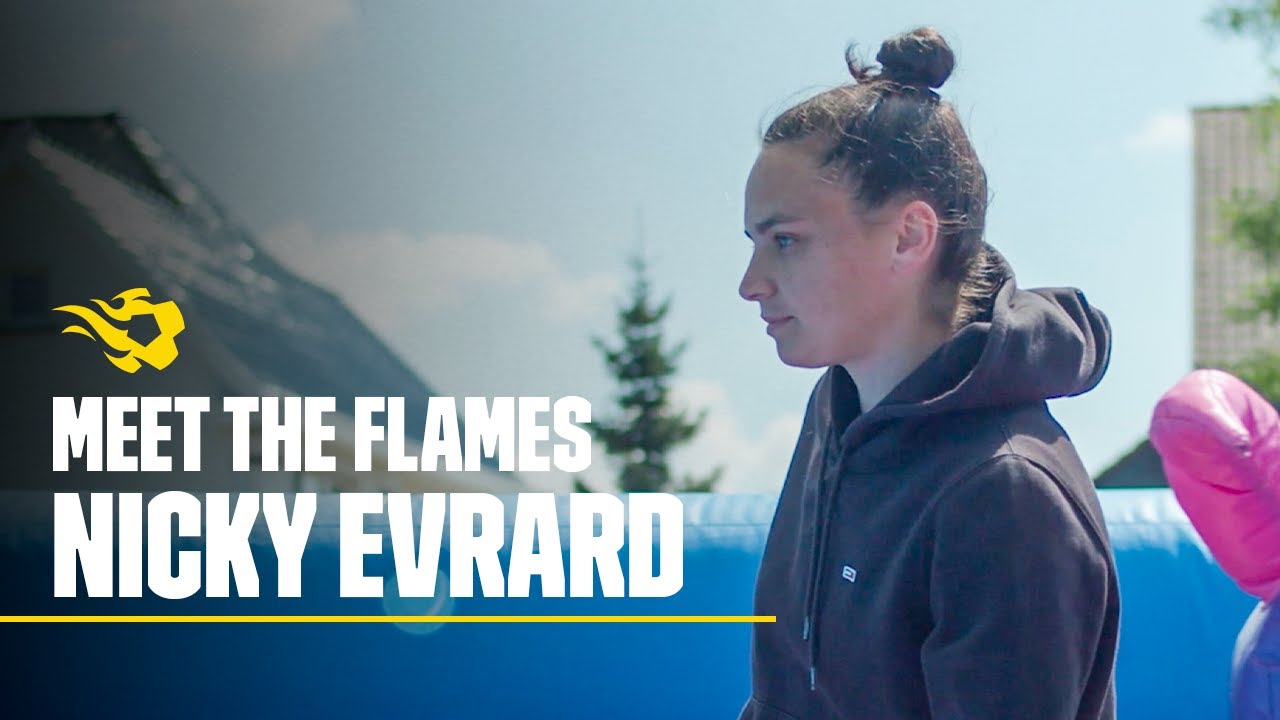 Meet the Flames with Nicky Evrard | #REDFLAMES