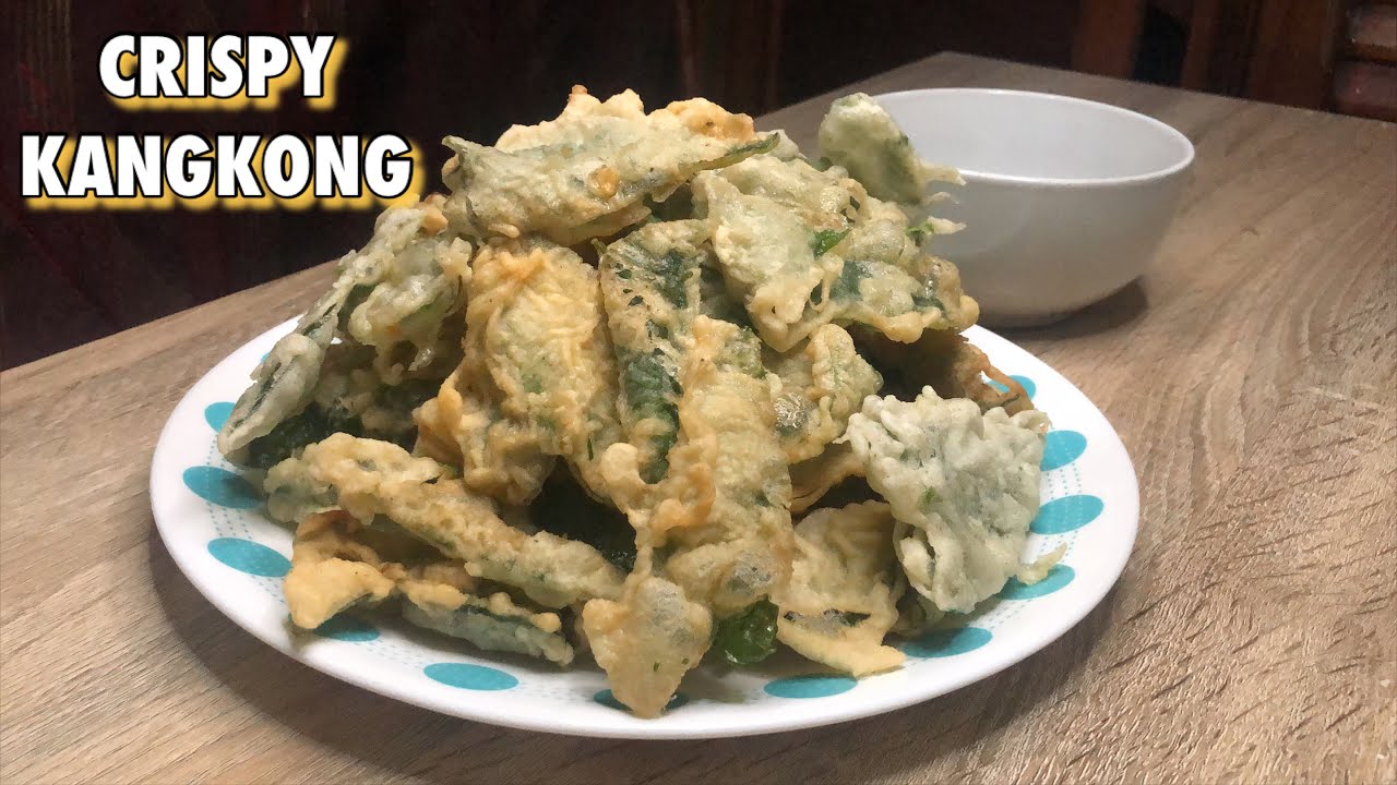 CRISPY KANGKONG | HOW TO COOK CHICHARONG KANGKONG