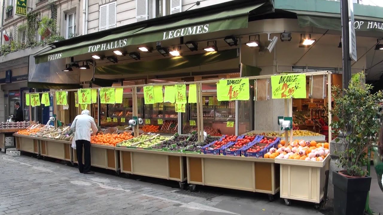 Rue Cler in Paris