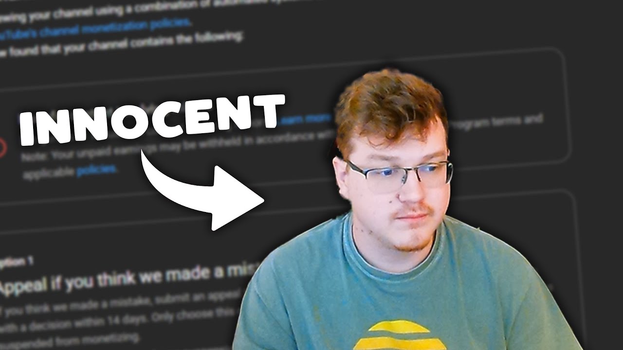 YouTube заблокировал мой канал.