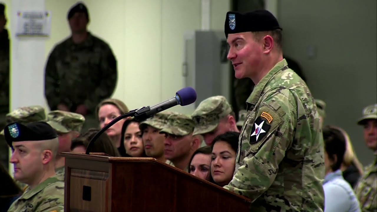 5th Battalion, 20th Infantry Regiment Change of Command