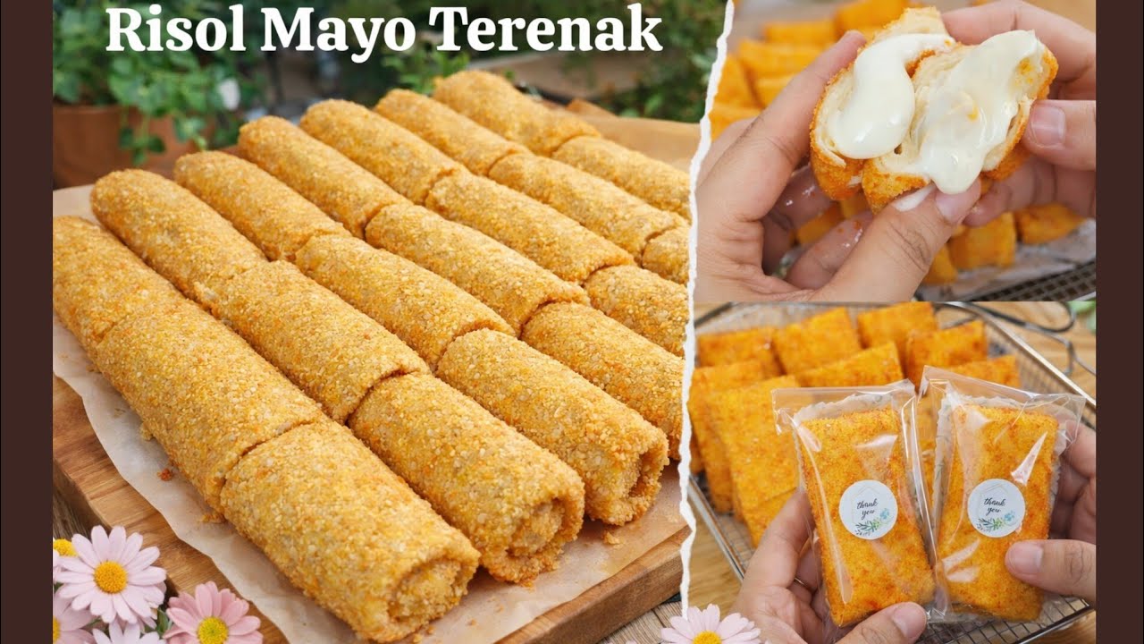 Bongkar Resep Pedagang Risol Mayo Terenak ‼️Kulit Anti Sobek Premium Lembut 1000% Laris Manis