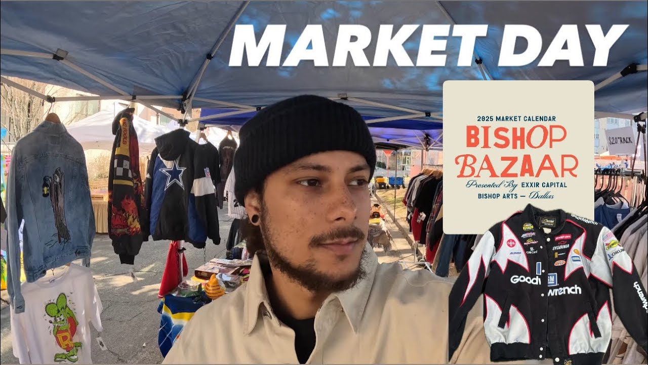 This Street Market Was PACKED + Vintage Clothing WHAT SOLD