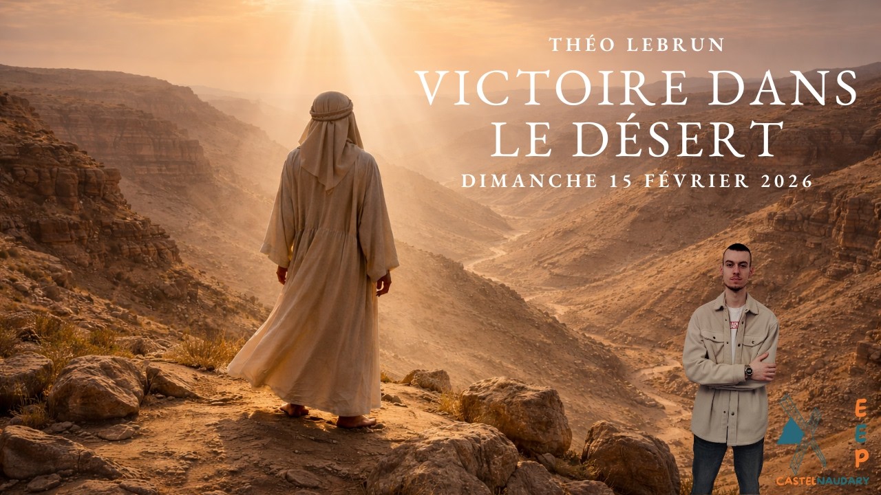 Victoire dans le désert : Parce que Jésus a vaincu, nous pouvons vaincre ! | Théo Lebrun