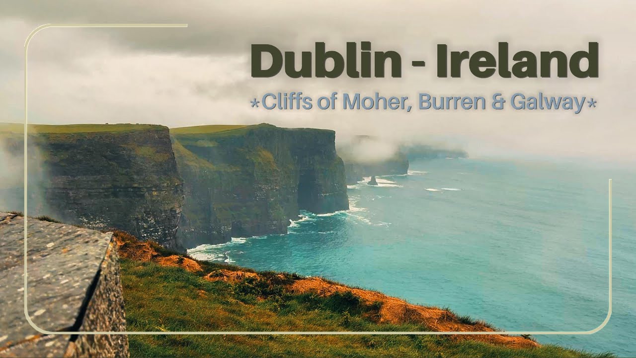 [Dublin] Obama Plaza, Cliffs of Moher, Burren & Galway ☘️ | Full-Day Ireland trip, dinner Amy Austin