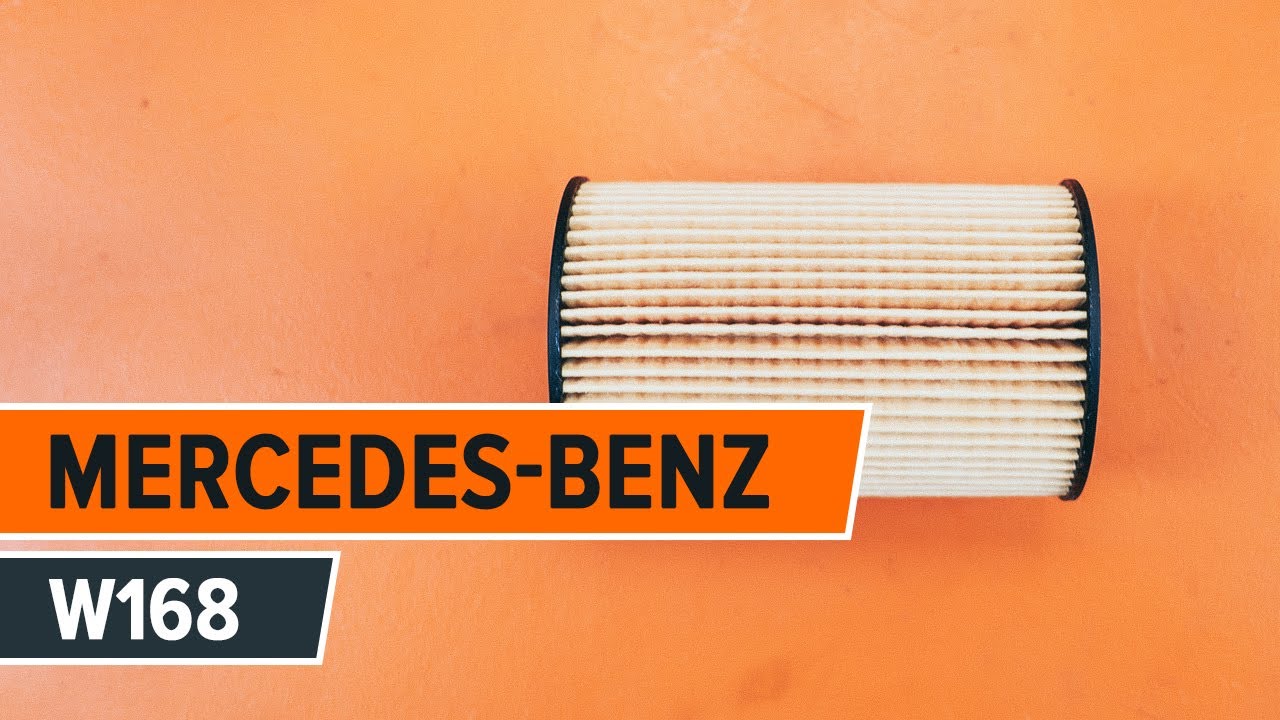 Como trocar óleo do motor e filtro de óleo no MERCEDES-BENZ A W168 [Tutorial]