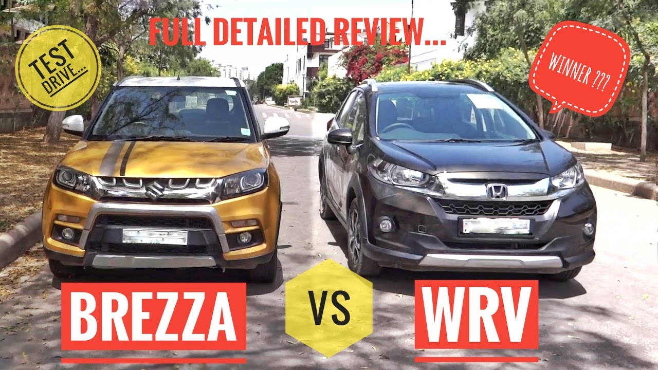 HONDA WRV vs BREZZA FULL DETAILED HINDI  COMPARISON