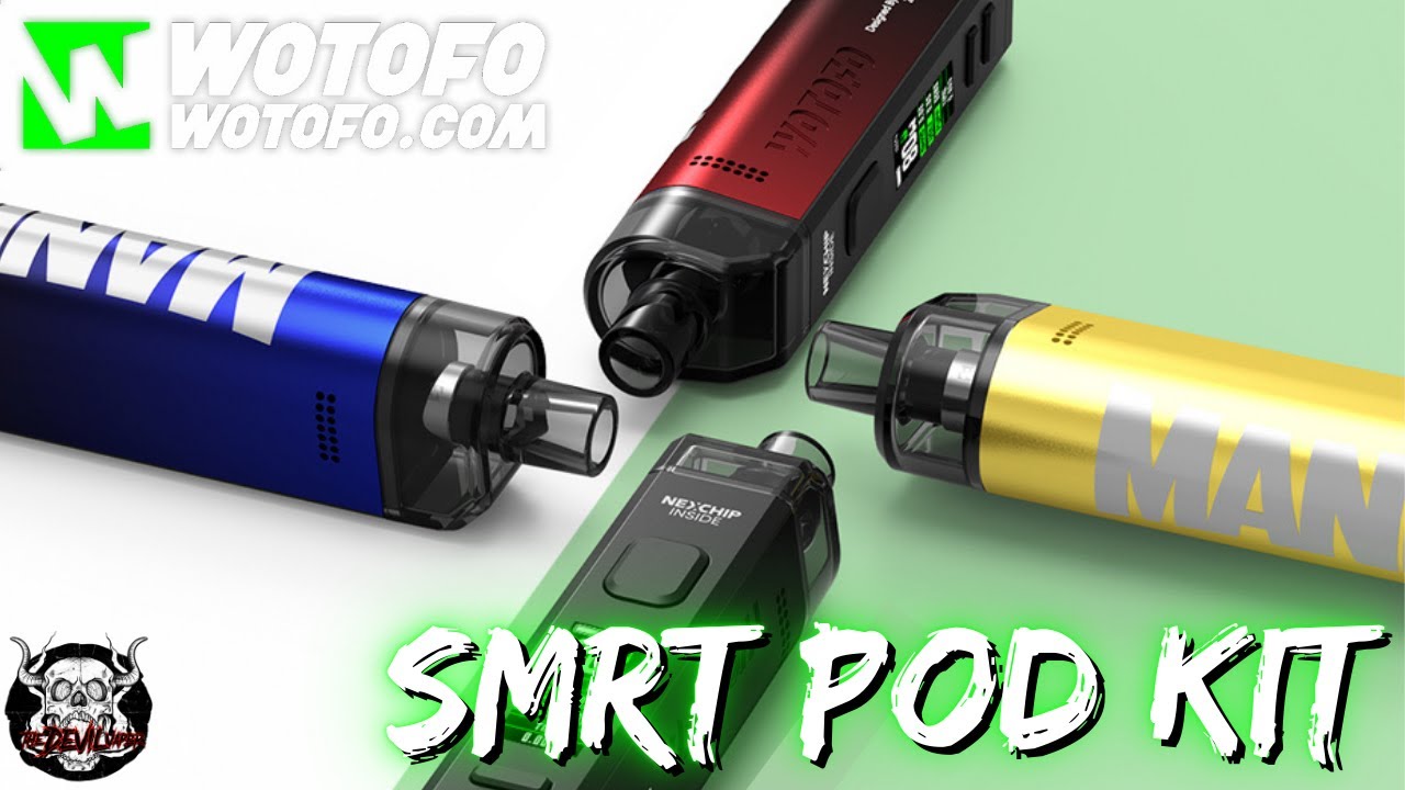 WOTOFO SMRT Pod Kit Review - Compatible with PnP Coils!