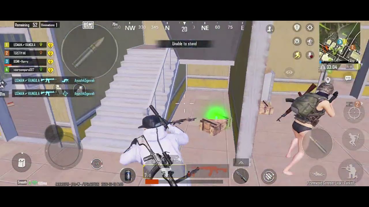 Tough situation 😭 no aim #bgmi #iqoo15 #pubgmobile 