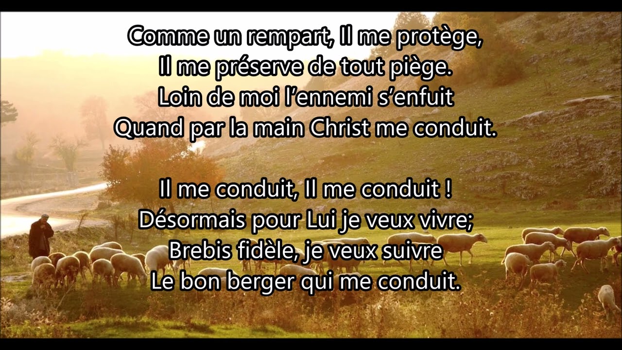 Il me conduit, douce pensée