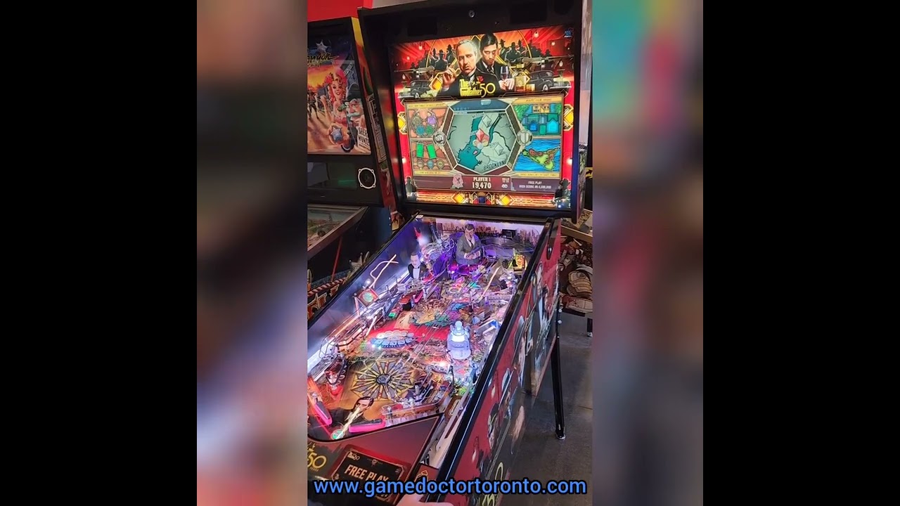 Jersey Jack Pinball The Godfather 50th Anniversary Limited Edition