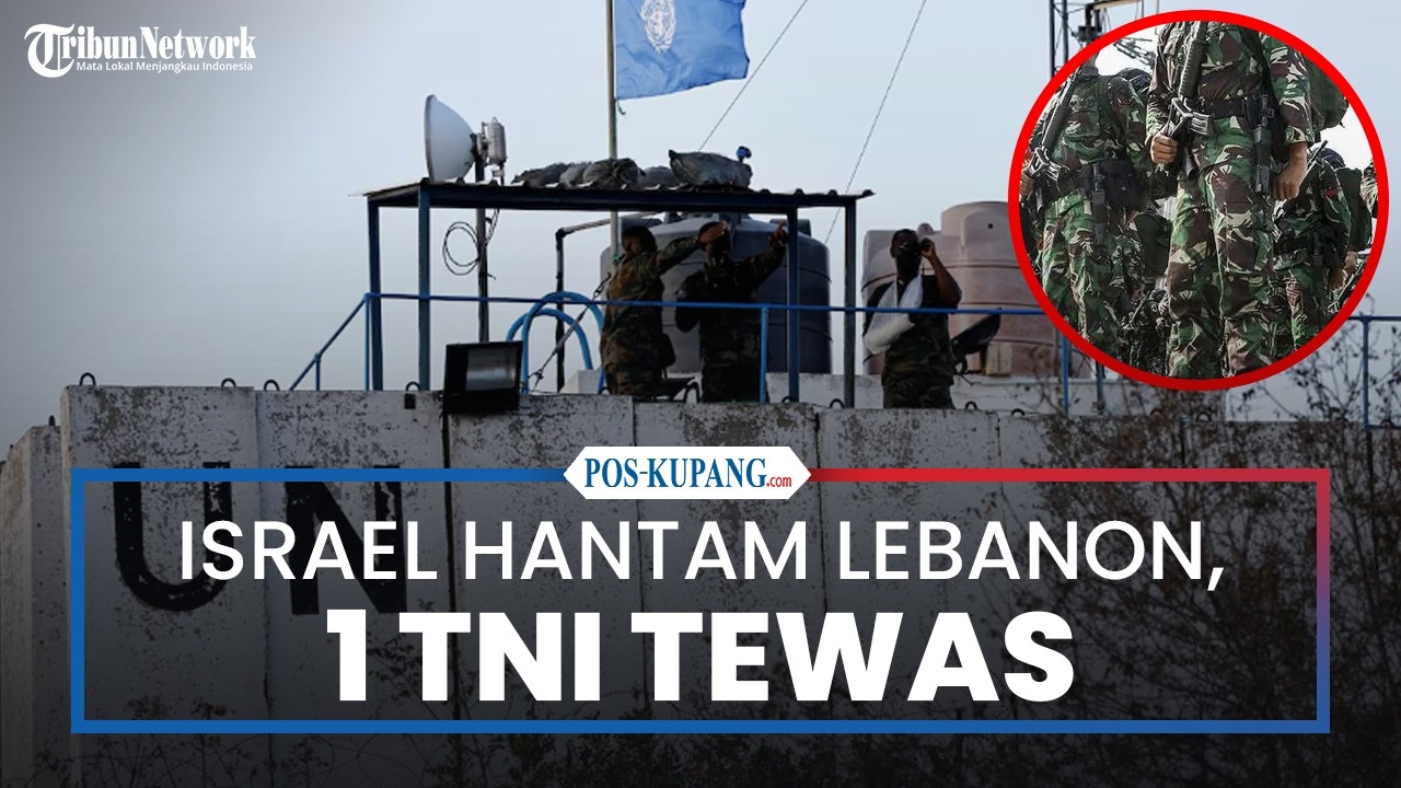 Satu Prajurit TNI Tewas Kena Proyektil Israel di Lebanon