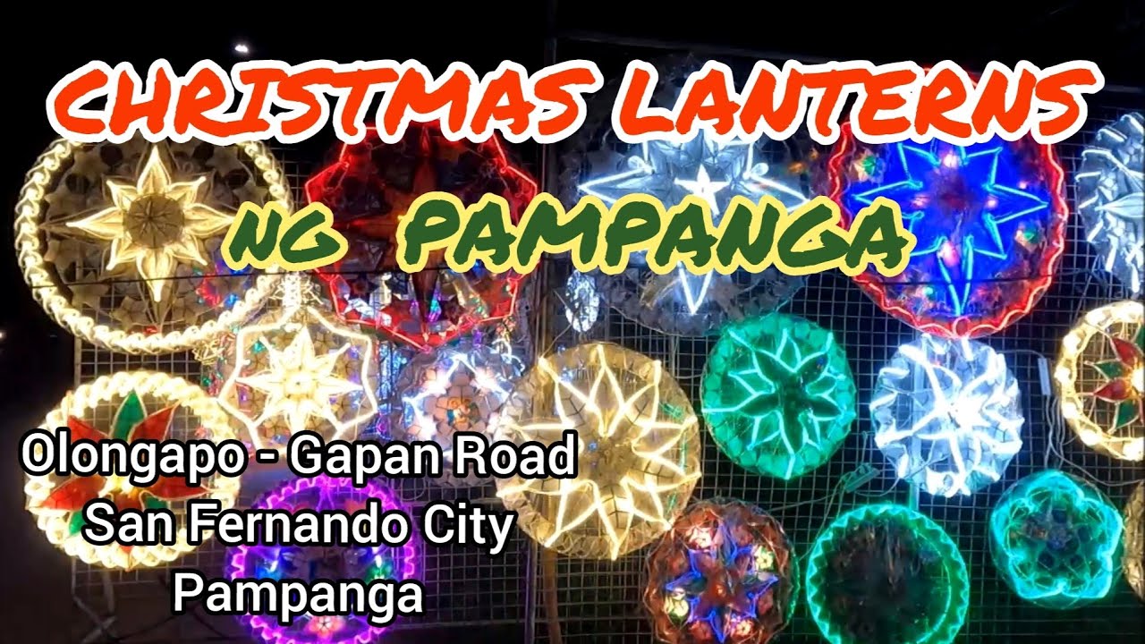 'LED' PAROL ng Pampanga.. Ang GAGANDA!! | CHRISTMAS LANTERNS of PAMPANGA | ferdiesTRAVEL vlog