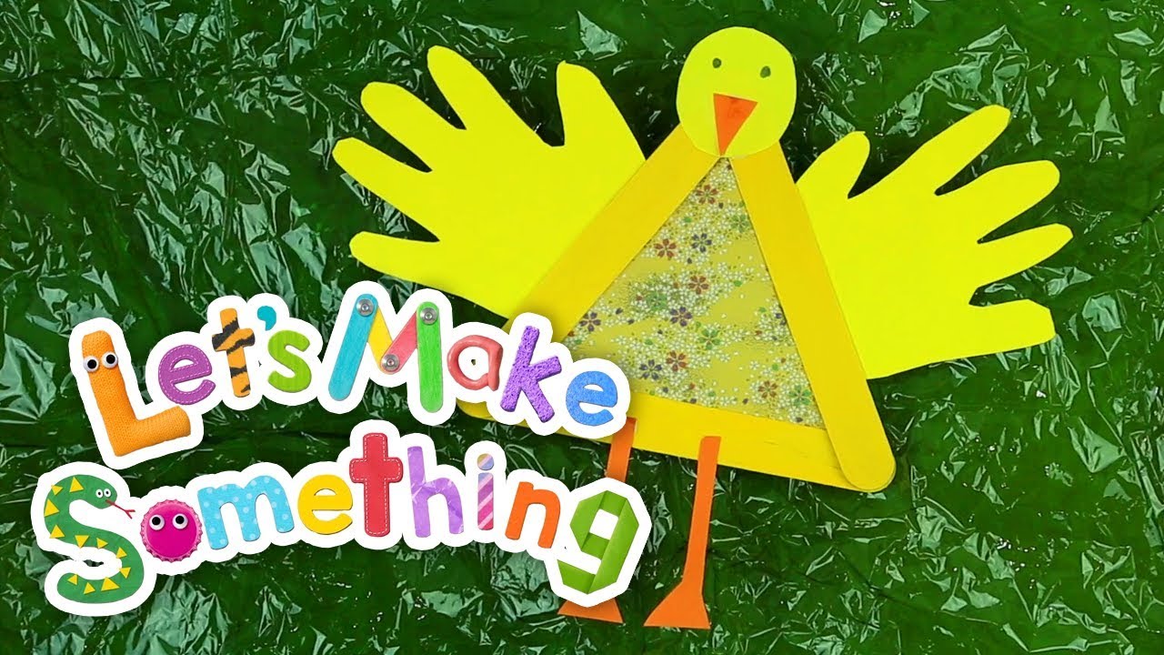 Let’s Make Something! | Make this Easy and Fun Baby Bird Kids Craft | Reading Eggs Junior