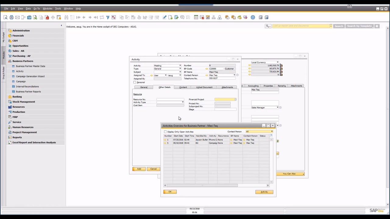 15 Minute Fundamentals for SAP Business One - CRM