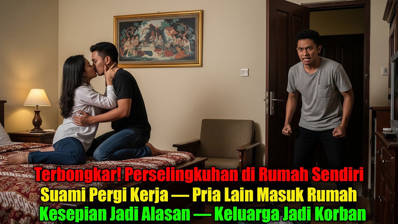Suami Pergi Kerja, Pria Lain Masuk Rumah, Anak 14 Tahun Bongkar Rahasia Gelap Ibunya Yang selingkuh