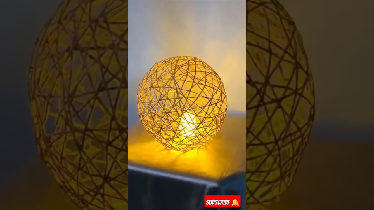Diy Balloon lamp🫶#balloon#lamp#balloons#craft#youtubeshorts#art#shorts#diy#homemade#wow#trending#new
