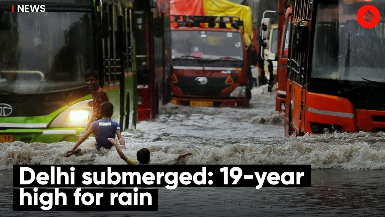 Delhi Submerged: 19-Year High For Rain in September