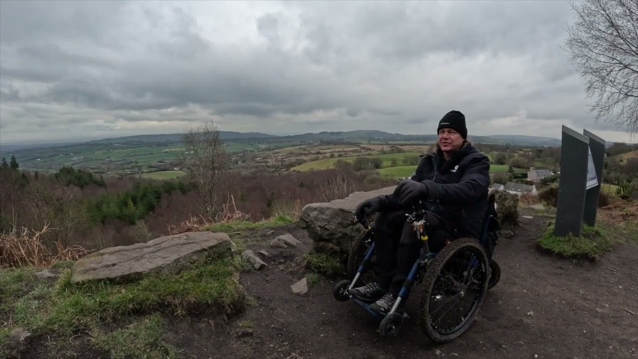Inclusive cycling in Coed Nercwys