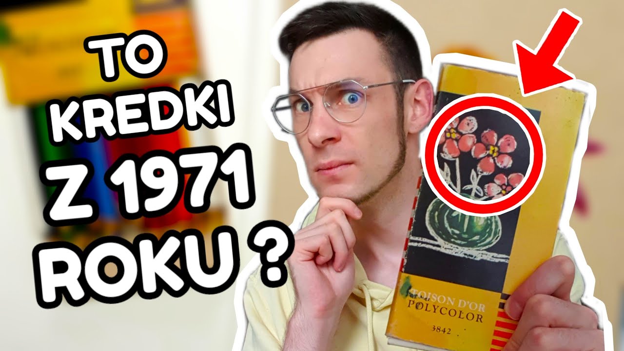 KREDKI POLYCOLOR Z PRL-U ! / CZY ONE JESZCZE DZIAŁAJĄ? / RETRO RECENZJA #7