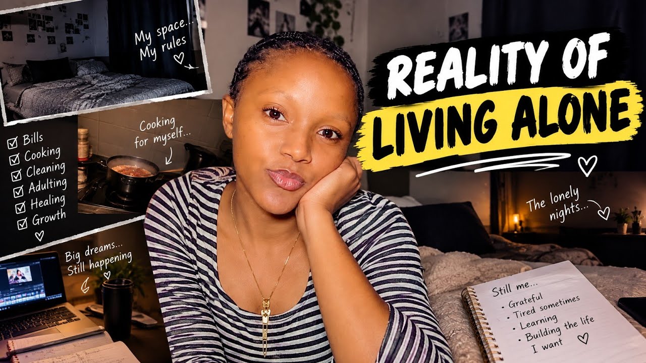 The Reality of living alone/What No one talks about 