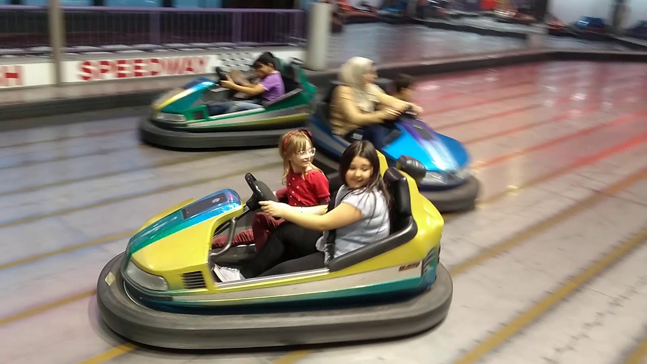 Bumper cars at Woodbine Fantasy Fair Toronto Canada