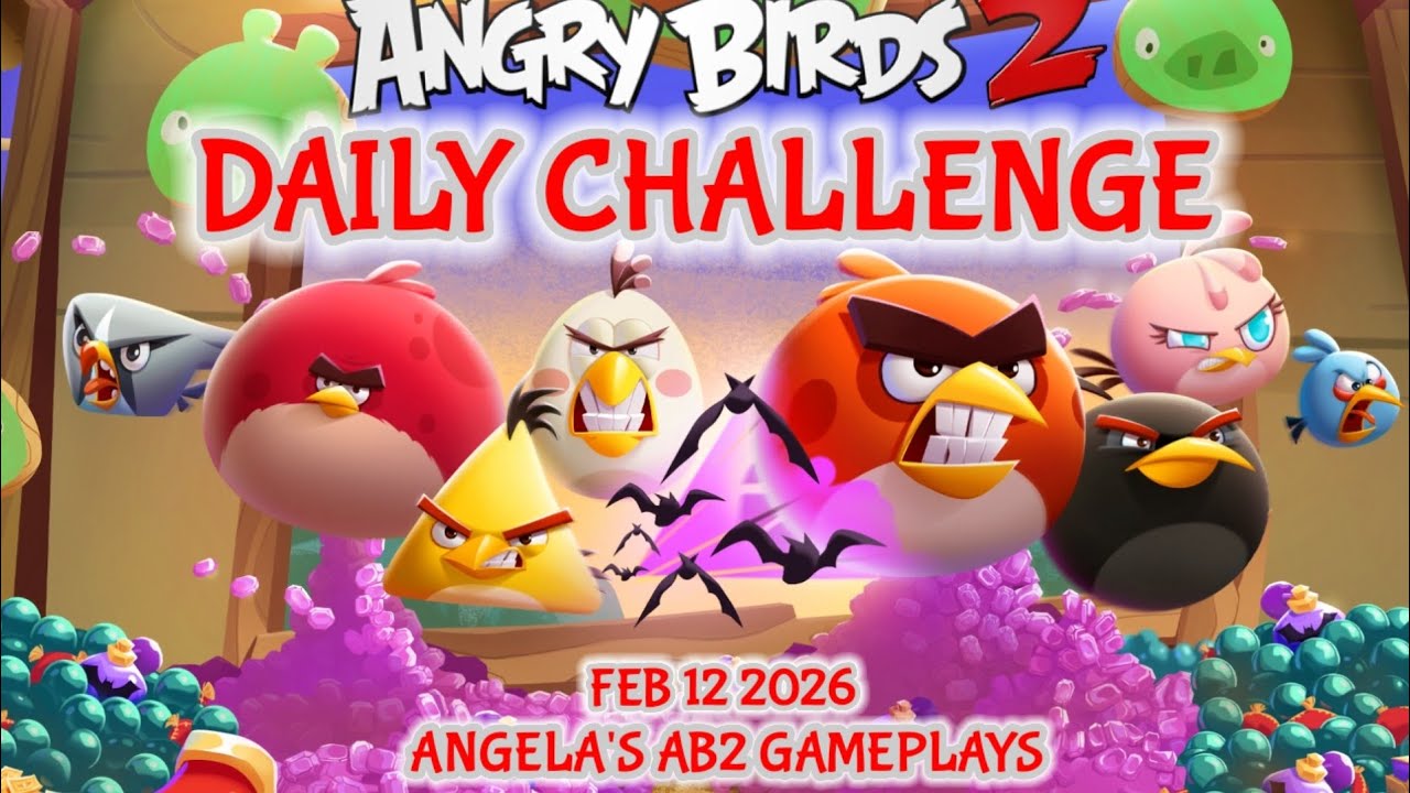 Angry birds 2 Daily Challenge 12/02/2026 - 13/02/2026