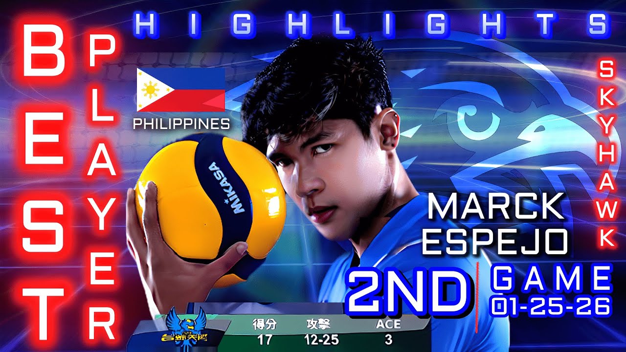 Marck Espejo Game 2 Highlights | Named Best Player of the Game