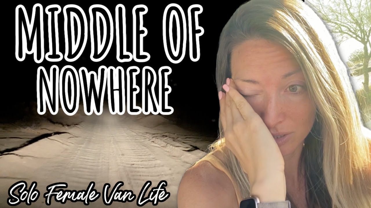 STEALTH CAMPING DISASTER  *first time camping on BLM* LOST IN JOSHUA TREE | Solo Female  EPISODE 24