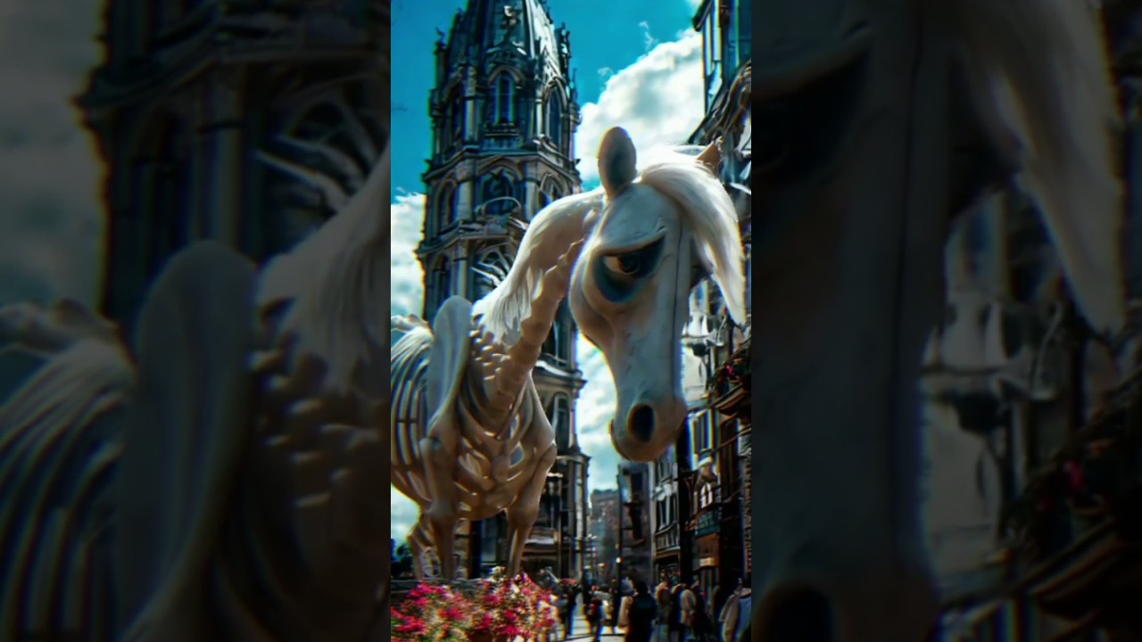 Skull horse is in a bad mood #short#shorts#shortsviral