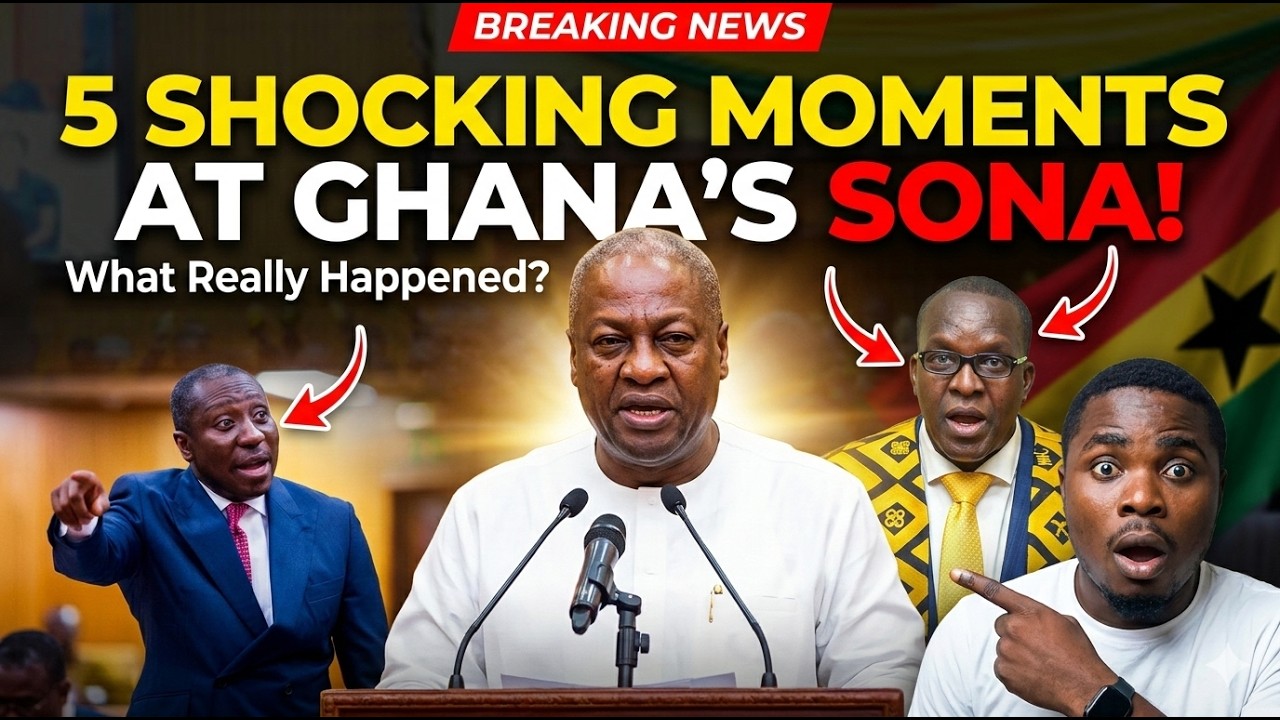 JOHN DRAMANI MAHAMA,ABAN BABIN|| MINORITY AND THE 5 INTERESTED THINGS THAT HAPPEN AT THE SONA .