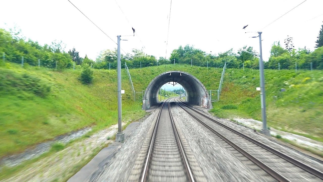 ★ 200km/h 🇨🇭Cab Ride Basel SBB - Bern, Switzerland (InterCity) [05.2018]