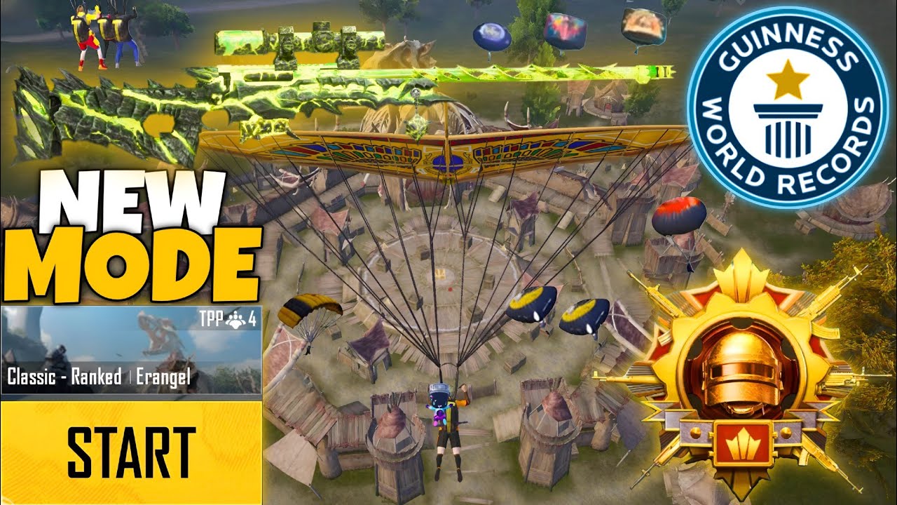 Wow!!😱 TREX MODE IS BACK 😍 NEW MODE SUPER BEST GAMEPLAY 🔥 PUBG MOBILE