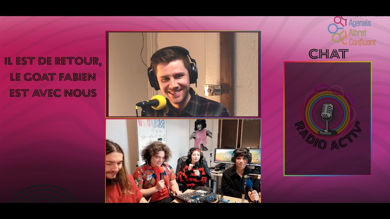 Extrait du 6ème live de Radio Activ’ – Interview de Fabien, assistant informatique & numérique
