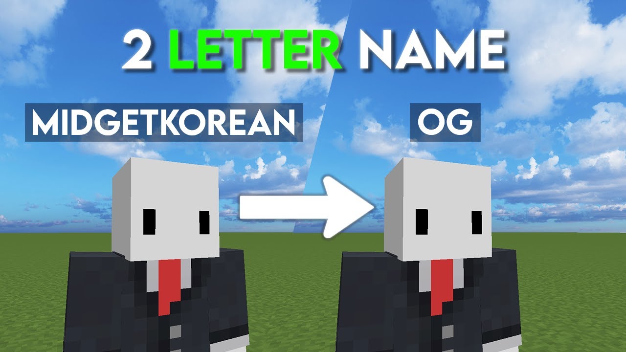 how to get a 2 letter name