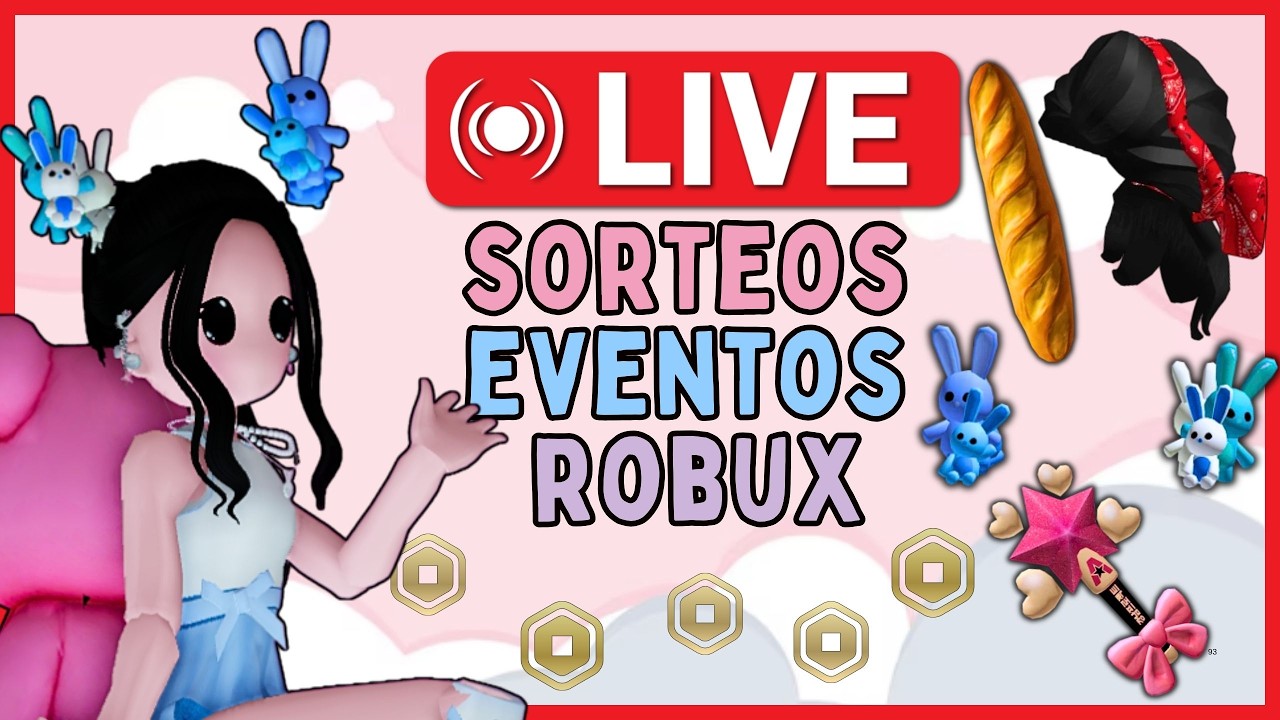 EVENTOS, SORTEO DE ROBUXS Y UGCS GRATUITOS   #roblox #free #event #ugc #live #robuxgratis #robux