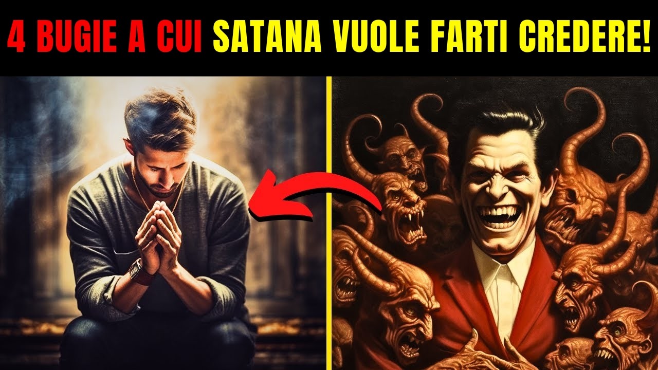 📖 4 BUGIE A CUI SATANA VUOLE FARTI CREDERE!