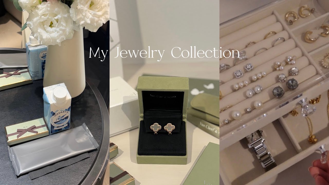 【ジュエリー紹介】Van Cleef & Arpers開封動画🍀自分へのご褒美💎✨プチプラアクセサリー