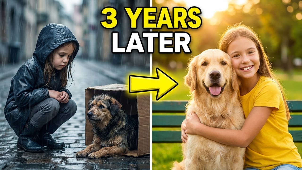 Stray Dog Follows Little Girl Home – What Happens 3 Years Later Will Melt Your Heart