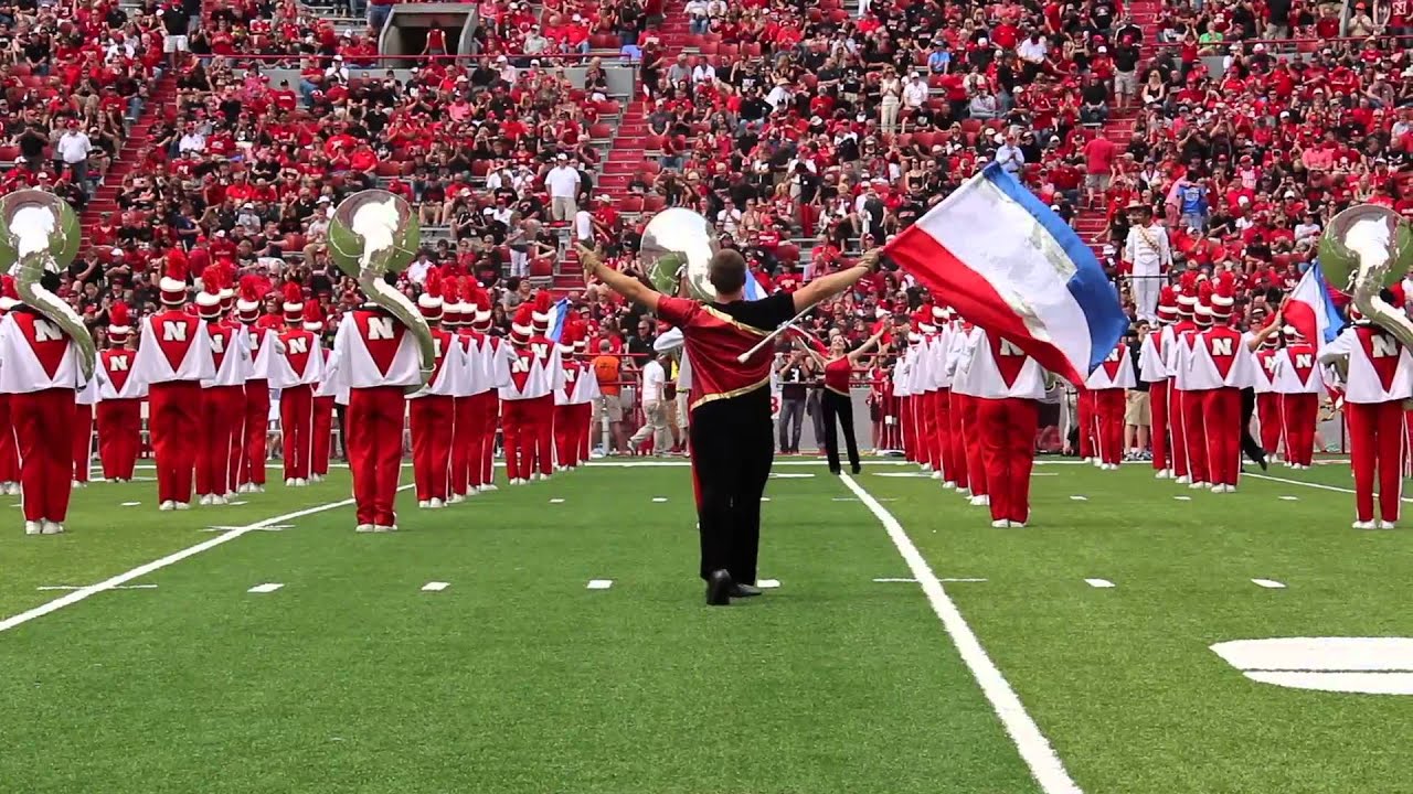 Nebraska's First Male Color Guard Performer