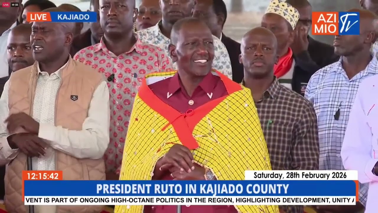 HAPPENING NOW! SEE WHAT HAPPEND AFTER PRESIDENT RUTO ARRIVED IN NAROK !