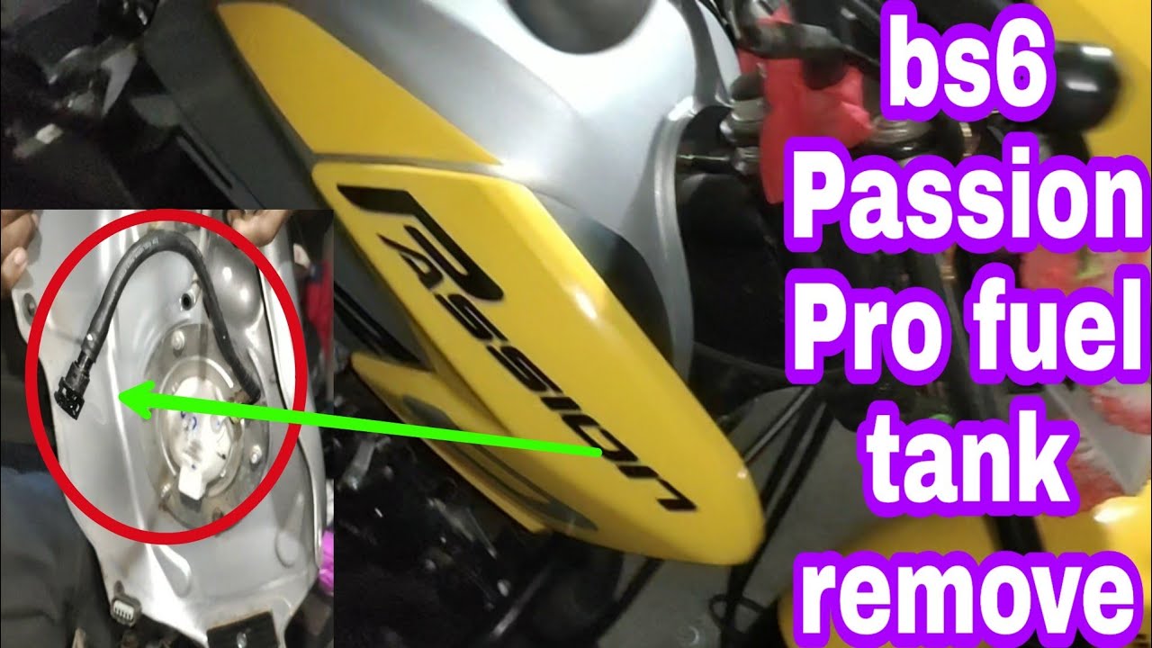 Hero Passion  Pro bs6 fuel tank remove#bs6 पैशन प्रो की पेट्रोल टैंक कैसे खोलना है