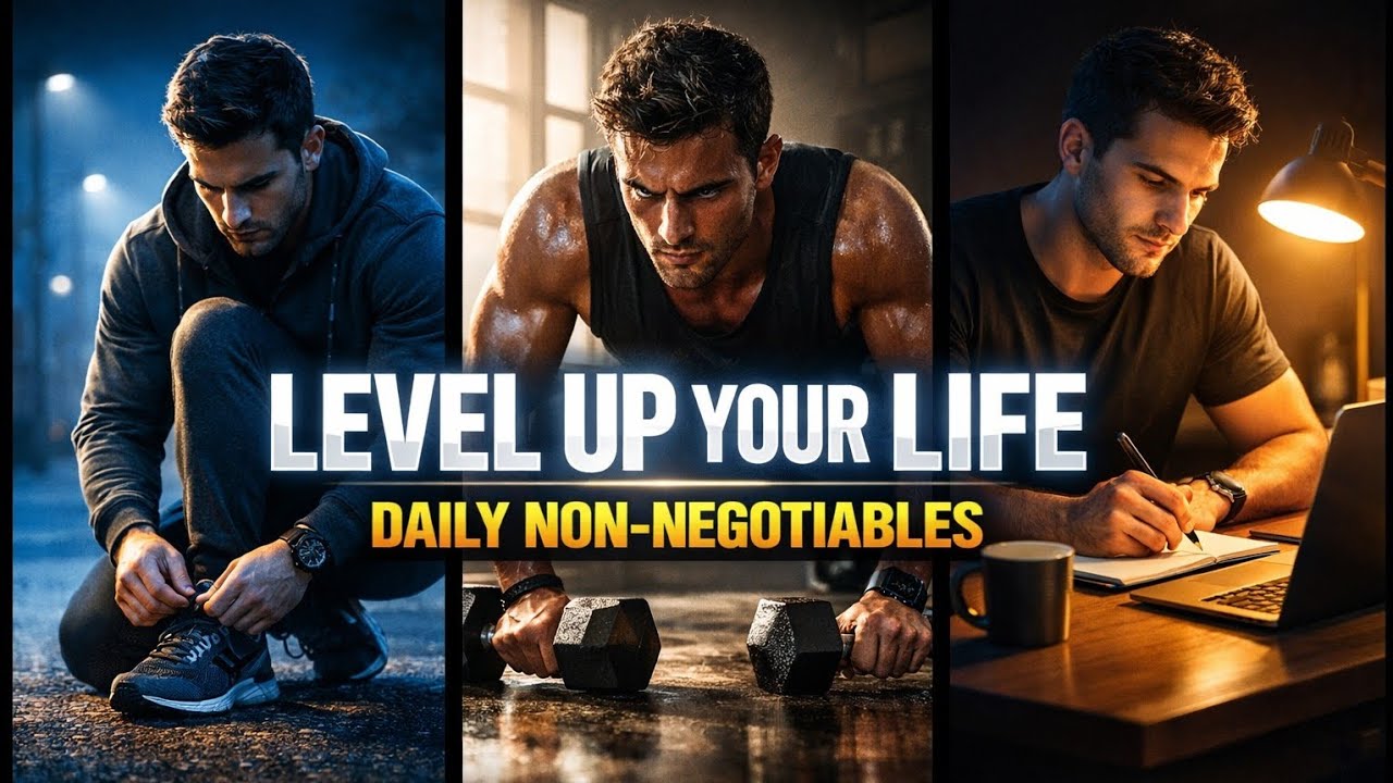 Level Up Your Life in 2026 | Daily Non-Negotiable Habits That Actually Work #hindi 